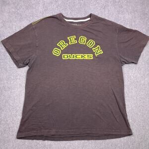 colosseum athletics oregon ducks t-shirt gray football ncaa mens xl